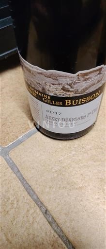 Burgund Auxey-Duresses Premier Cru Domaine Henri & Gilles Buisson Les Ecusseaux 2017