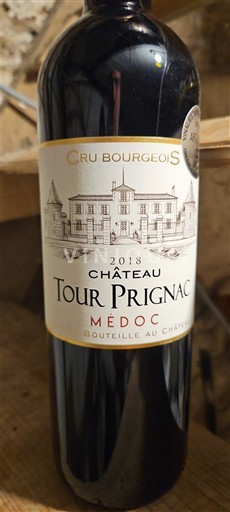 Bordeaux Médoc Cru Bourgeois Château Tour Prignac 2018