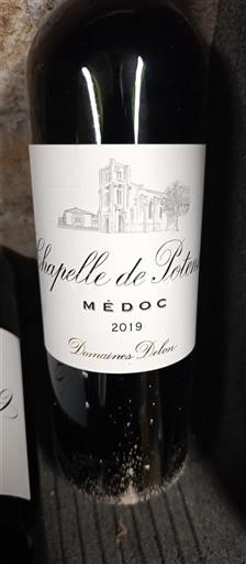 Bordeaux Médoc Chapelle de Potensac 2019