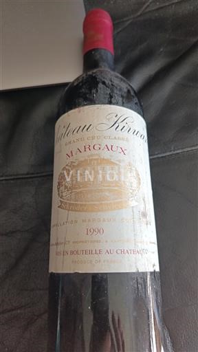 Bordeaux Margaux Château Kirwan 1990