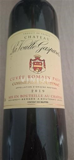 Langvedok Corbières-boutenac Château La Voulte-Gasparets Romain Pauc 2019