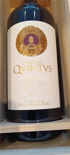 Bordeaux Saint-Émilion Grand Cru Château Quintus 2021