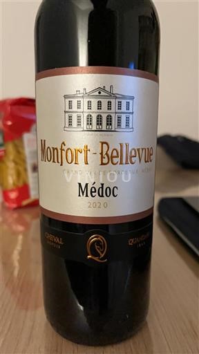 Бордо Медок Monfort-Bellevue 2020
