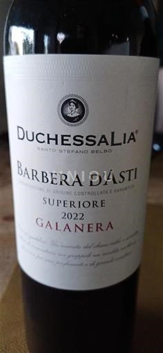 Piemont Barbera d'Asti Duchessa Lia Galanera 2022