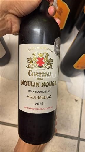 Bordeaux Haut-Médoc Château du Moulin Rouge 2016