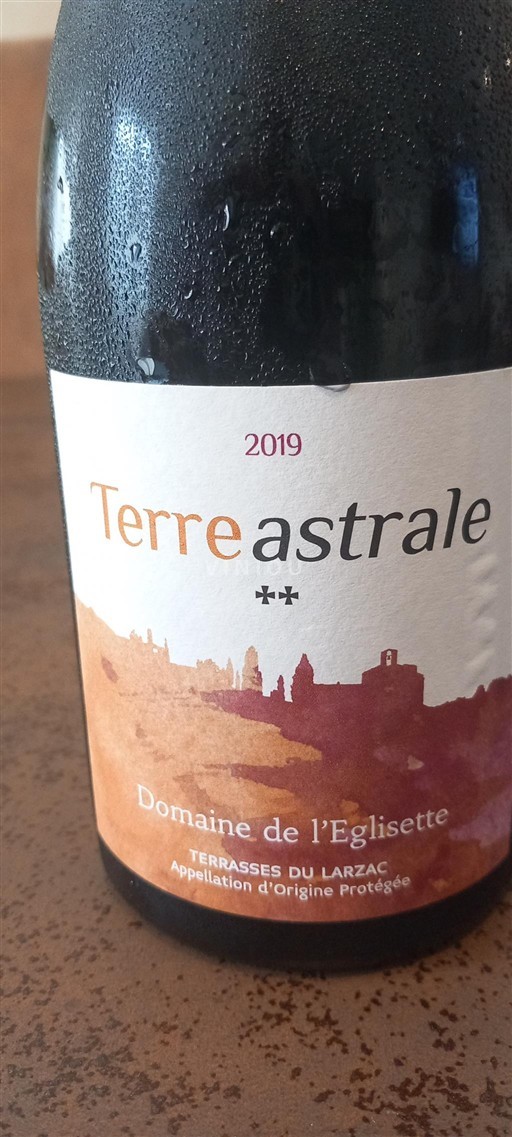 Langvedok Terrasses-du-Larzac Domaine L'Églisette Terre Astrale 2019