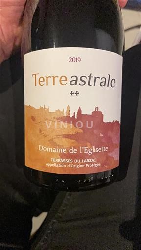 Languedoc Terrasses-du-Larzac Domaine L'Églisette Terre Astrale 2019