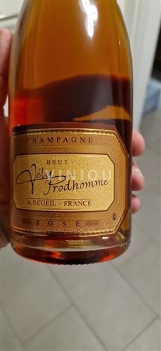 Champagne Champagner Vély Prodhomme Rosé Ohne Jahrgang