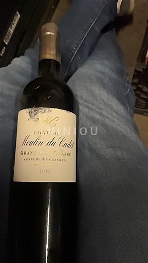 Bordeaux Saint-Émilion Grand Cru Grand Cru Château Moulin du Cadet 2015