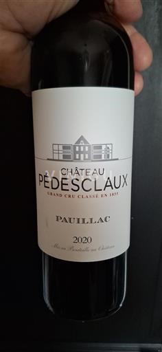 Burdeos Pauillac Grand Cru Château Pédesclaux 2020