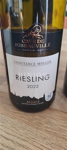 Alsace Grand Cru Cave de Ribeauvillé Constance Muller 2022