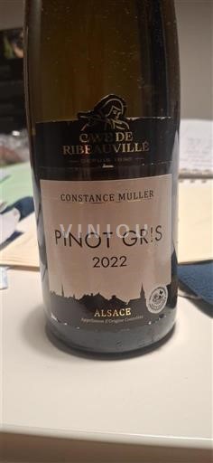 Alsace Grand Cru Cave de Ribeauvillé Constance Muller 2022