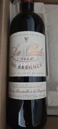 Bordeaux Saint-Émilion Grand Cru Grand Cru Vignobles Coureau La Perle du Brégnet 2022