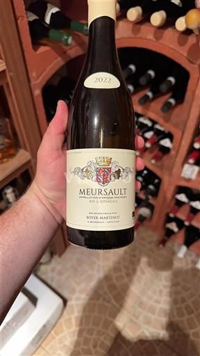 Burgund Meursault Boyer-Martenot En L'Ormeau 2022