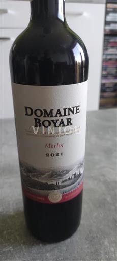 Traška dolina Ni doloceno Domaine Boyar 2021