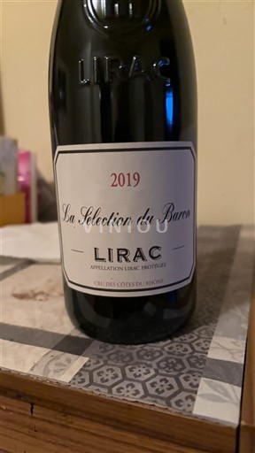 Rhône Valley Lirac La Sélection du Baron 2019