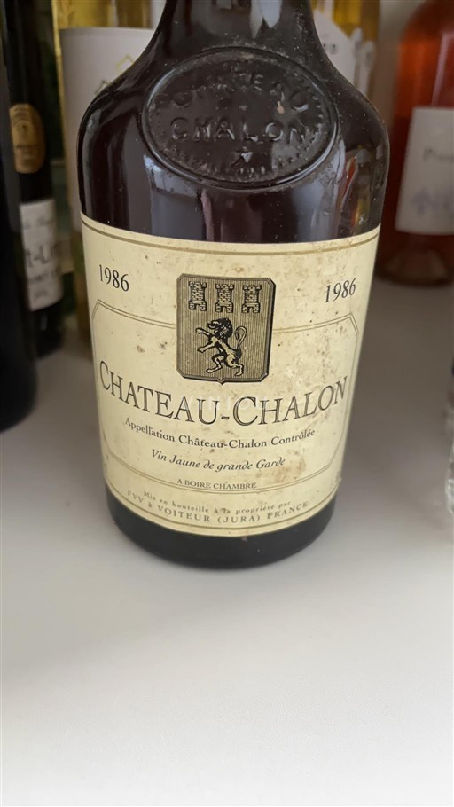 Jura Château-chalon Château Chalon 1986