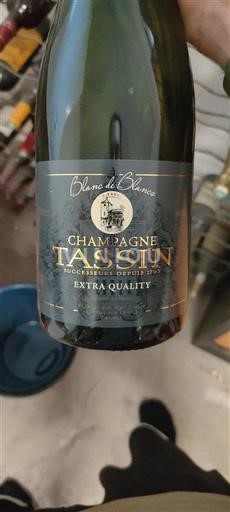 Champaña Champán Tassin Blanc de Blancs Sin añada