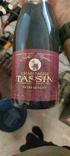 Champaña Champán Tassin Élégance Sin añada