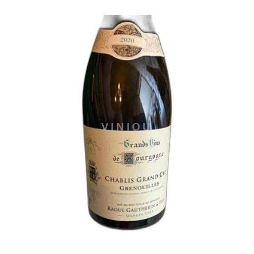 Burgundija Chablis Grand Cru Raoul Gautherin & Fils Grenouilles 2020