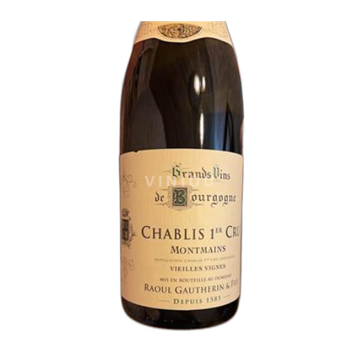 Burgundija Chablis premier cru Premier Cru Raoul Gautherin & Fils Montmains 2023