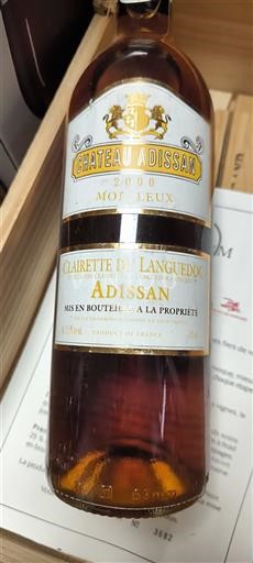 Linguadoca Clairette del Languedoc Château Adissan 2000