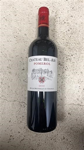 Bordeaux Pomerol Château Bel Air 2018