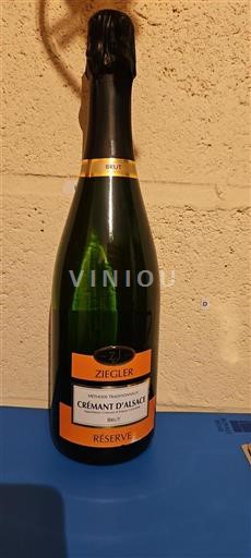Elsass Crémant d'Alsace Ziegler Réserve Ohne Jahrgang