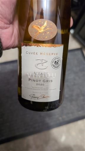 Alsacia Pierre Chanau Réserve 2020