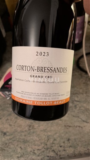 Burgundsko Corton-Bressandes Grand Cru Domaine Tollot-Beaut 2023