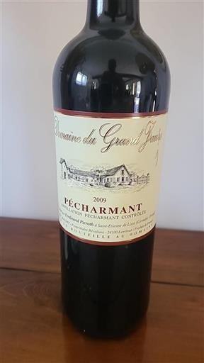 Sydvestfrankrig Pécharmant Domaine Grand Jaure 2009