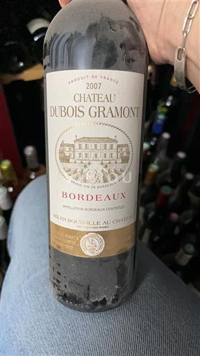 Bordeaux Château Dubois Gramont 2007