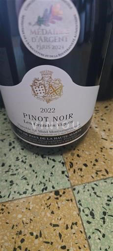 Bourgogne Ospecificerad Vignoble Le Muid Montsaugeonnais Les Grandes Vignes 2022