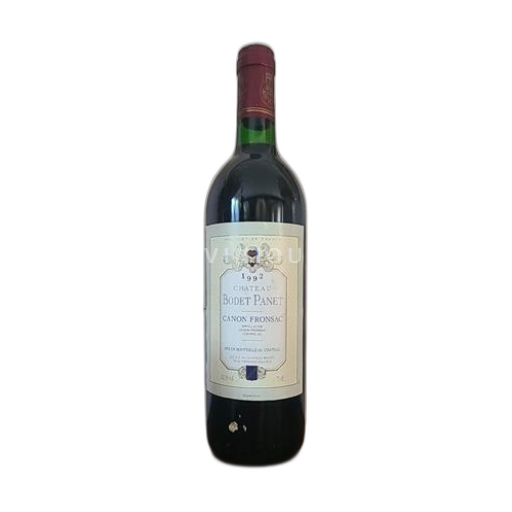 Burdeos Canon-Fronsac Château Bodet Panet 1992