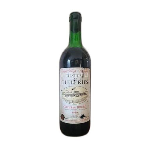 Burdeos Côtes-de-bourg Château Les Tuileries 1989