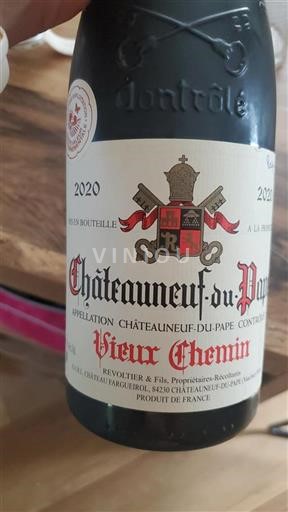 Thung lũng Rhône Châteauneuf-du-pape Château Fargueirol Vieux Chemin 2020