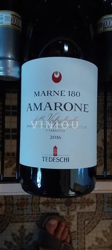 Véneto Amarone della Valpolicella Tedeschi Marne 180 2016
