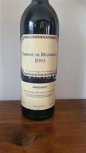 Zuidwest-Frankrijk Irouléguy Domaine Mignaberry 1989