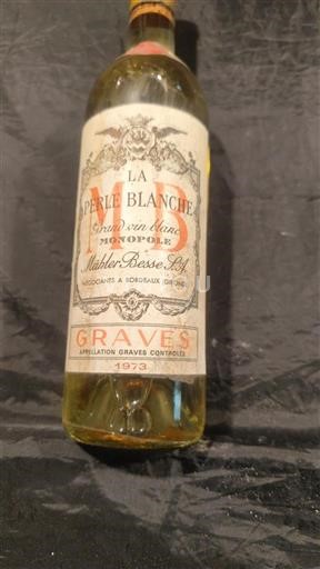 Bordeaux Graves La Perle Blanche 1973