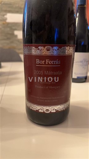 Mátra Ni doloceno Bor Forrás 2005