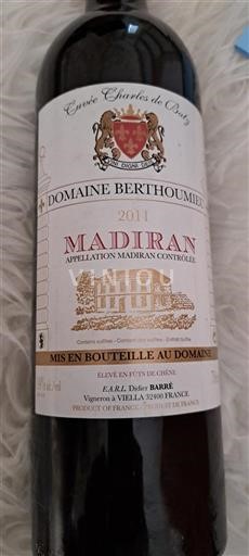 Jugozahod Madiran Domaine Berthoumieu Charles de Batz 2011