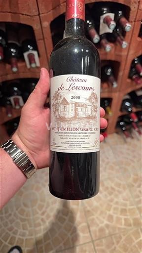 Bordeaux Saint-Émilion Grand Cru Grand Cru Château Lescours 2008