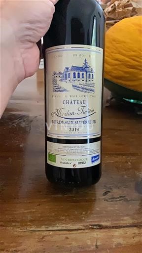 Bordeaux Bordeaux Supérieur Château Morlan-Tuilière 2019