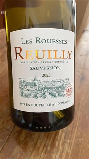 Loire Valley Reuilly Les Rouesses Sauvignon 2023