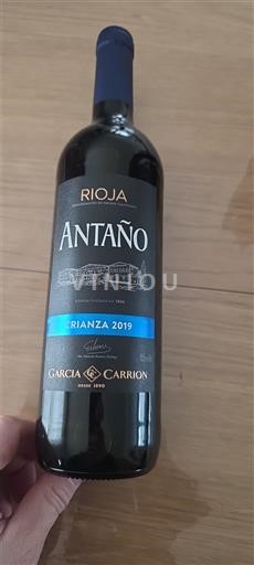 La Rioja Rioja García Carrión Antaño Crianza 2019