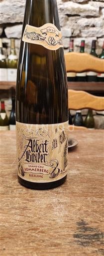 Vin Blanc sec Sommerberg Albert Boxler 2020 France Alsace Alsace Grand Cru AOC Grand Cru
