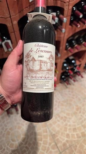 Burdeos Saint-Émilion Grand Cru Château Lescours 2007