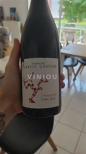 Loire Valley Chinon Domaine Fabrice Gasnier L'insoupçonnée 2019
