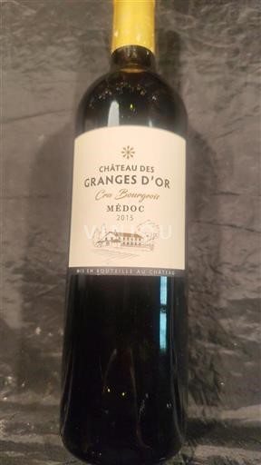 Bordeaux Médoc Cru Bourgeois Château Des Granges Or 2015