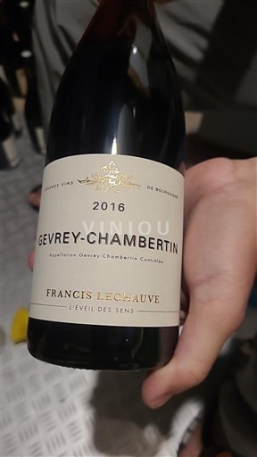 Bourgondië Gevrey-Chambertin Francis Lechauve L'Éveil des Sens 2016